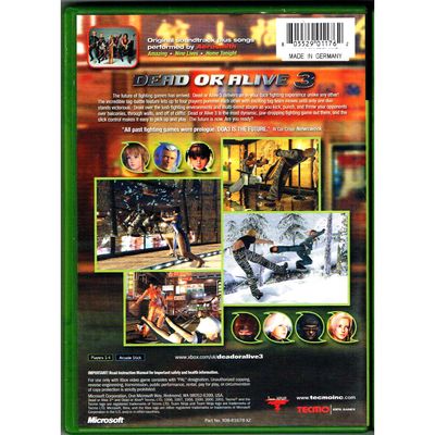 DEAD OR ALIVE 3 XBOX