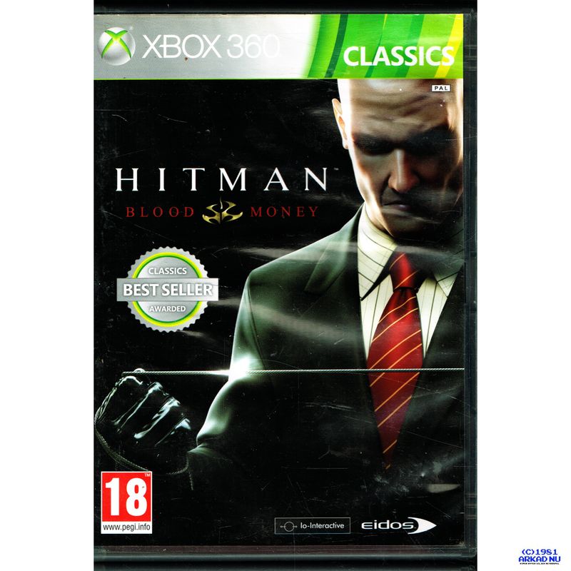 HITMAN BLOOD MONEY XBOX 360