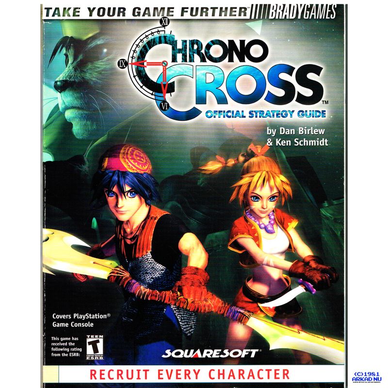 CHRONO CROSS OFFICIAL STRATEGY GUIDE BRADY GAMES