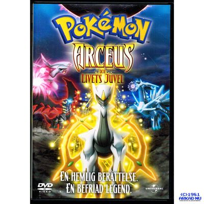 POKEMON ARCEUS OCH LIVETS JUVEL DVD