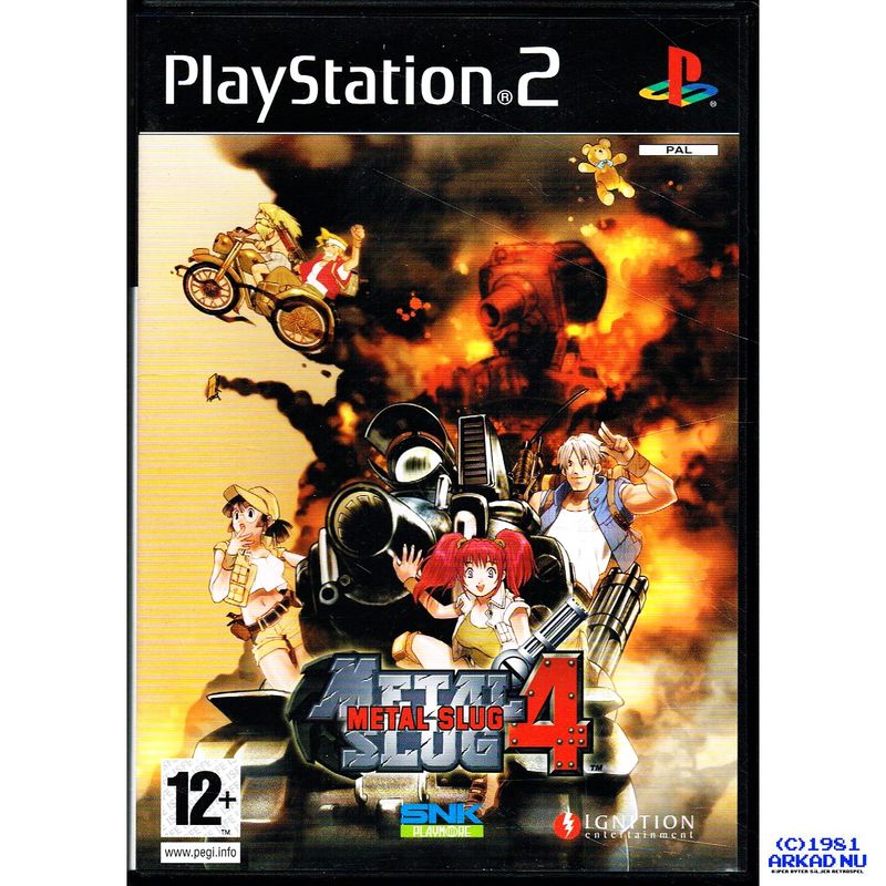 METAL SLUG 4 PS2