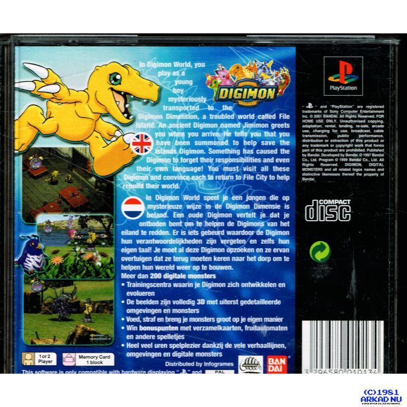 DIGIMON WORLD PS1