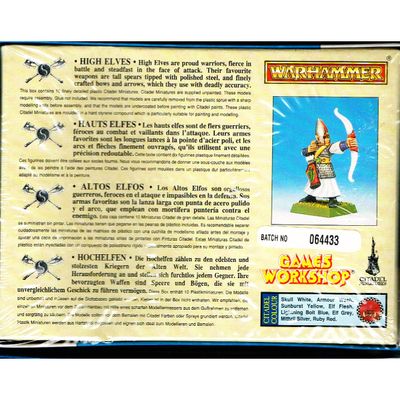 HIGH ELVES WARHAMMER GAMES WORKSHOP 1994