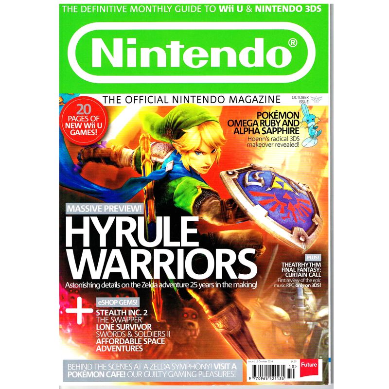 THE OFFICIAL NINTENDO MAGAZINE NR 112 OKTOBER 2014