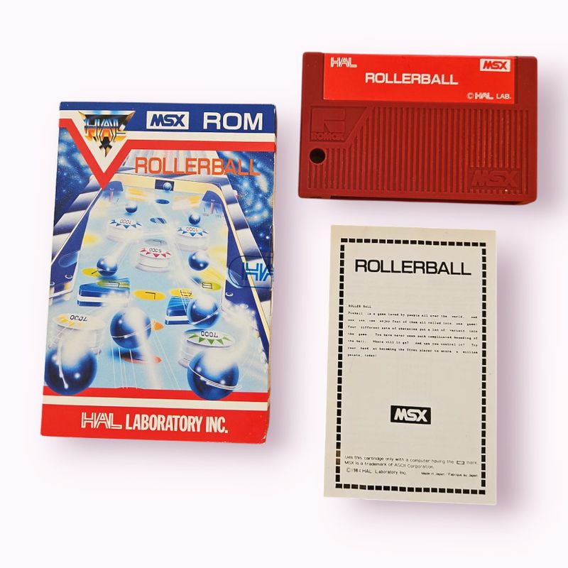 ROLLERBALL MSX CART