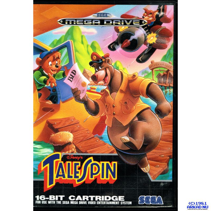 TALESPIN MEGADRIVE