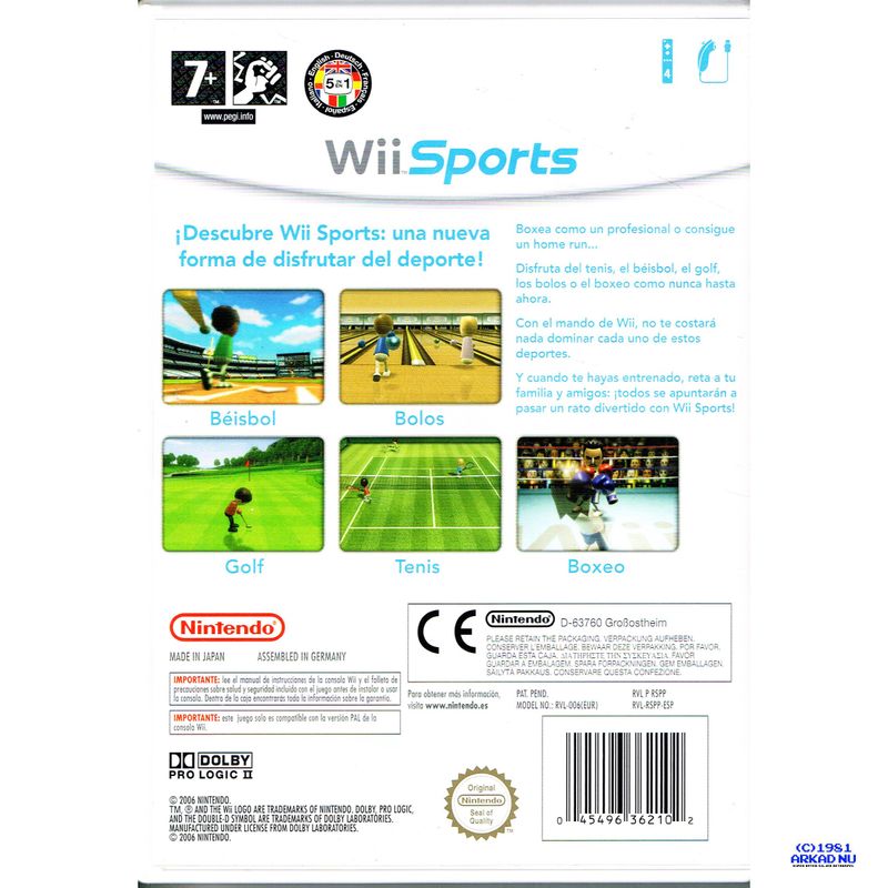 WII SPORTS WII