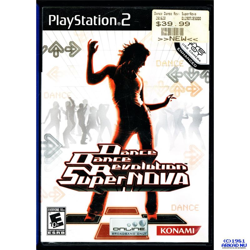 DANCE DANCE REVOLUTION SUPERNOVA PS2 NTSC