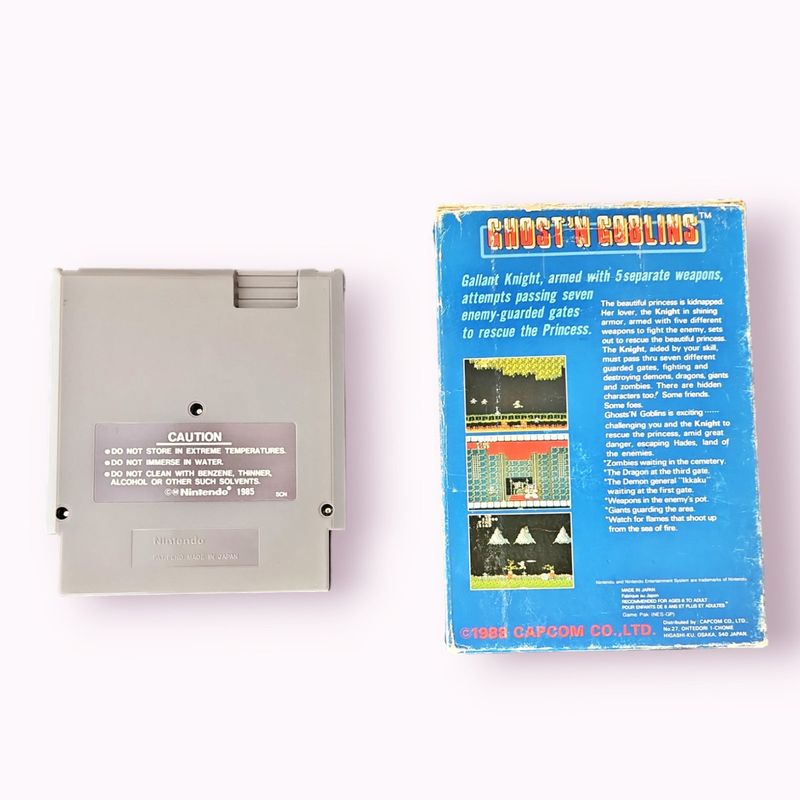 GHOST N GOBLINS NES SCN