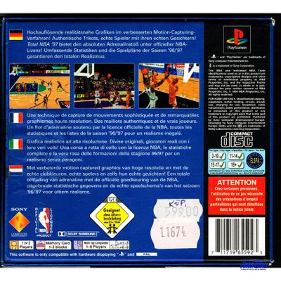 TOTAL NBA 97 PS1