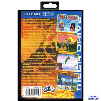 ETERNAL CHAMPIONS SPECIAL COLLECTORS EDITION MEGADRIVE