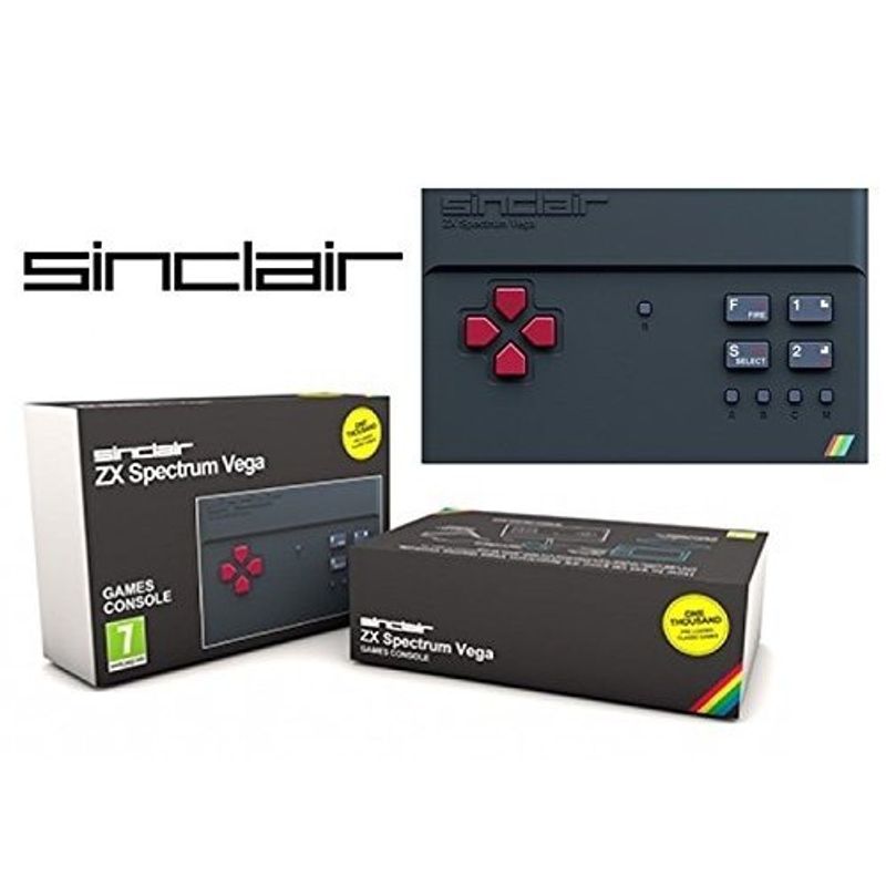 SINCLAIR ZX SPECTRUM VEGA INKLUDERAR 1000 SPEL