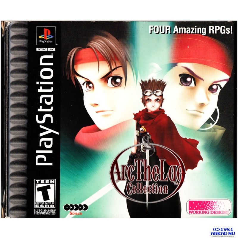 ARC THE LAD COLLECTION PS1 NTSC USA