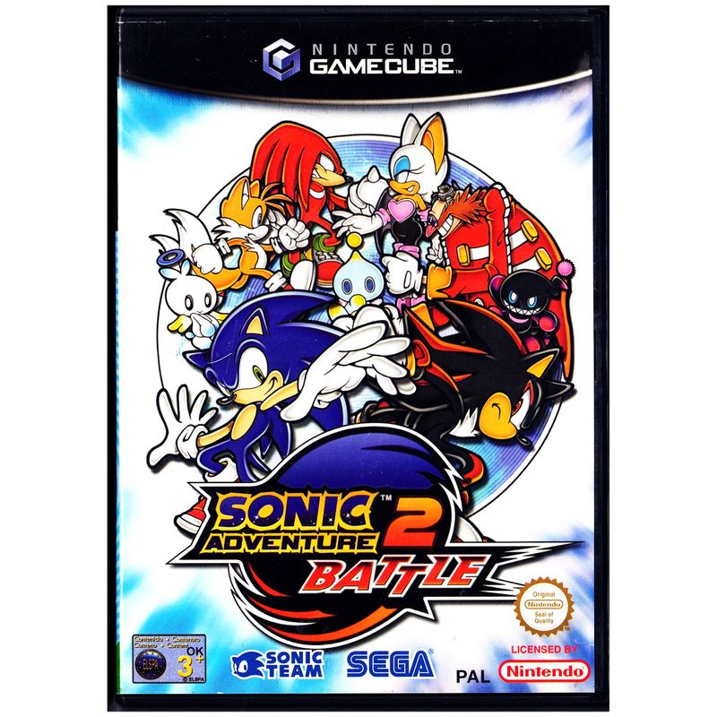 SONIC ADVENTURE 2 BATTLE GAMECUBE