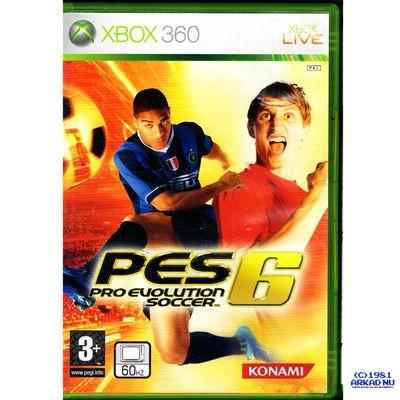 PRO EVOLUTION SOCCER 6 PES 6 XBOX 360