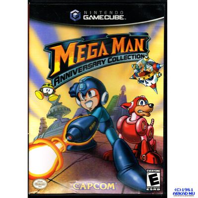 MEGA MAN ANNIVERSARY COLLECTION GAMECUBE USA NTSC