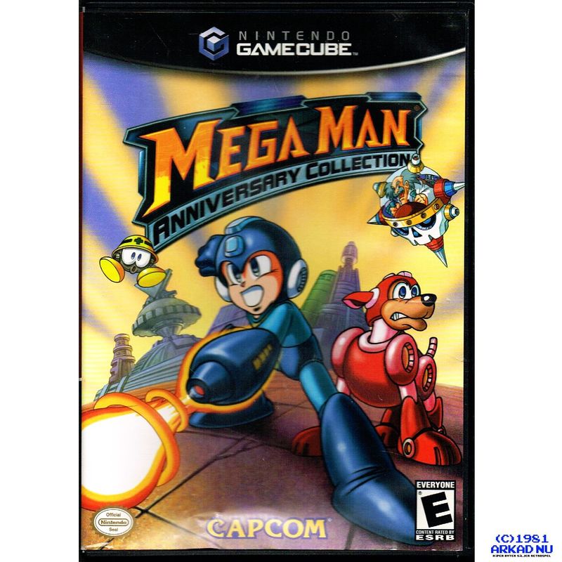 MEGA MAN ANNIVERSARY COLLECTION GAMECUBE USA NTSC