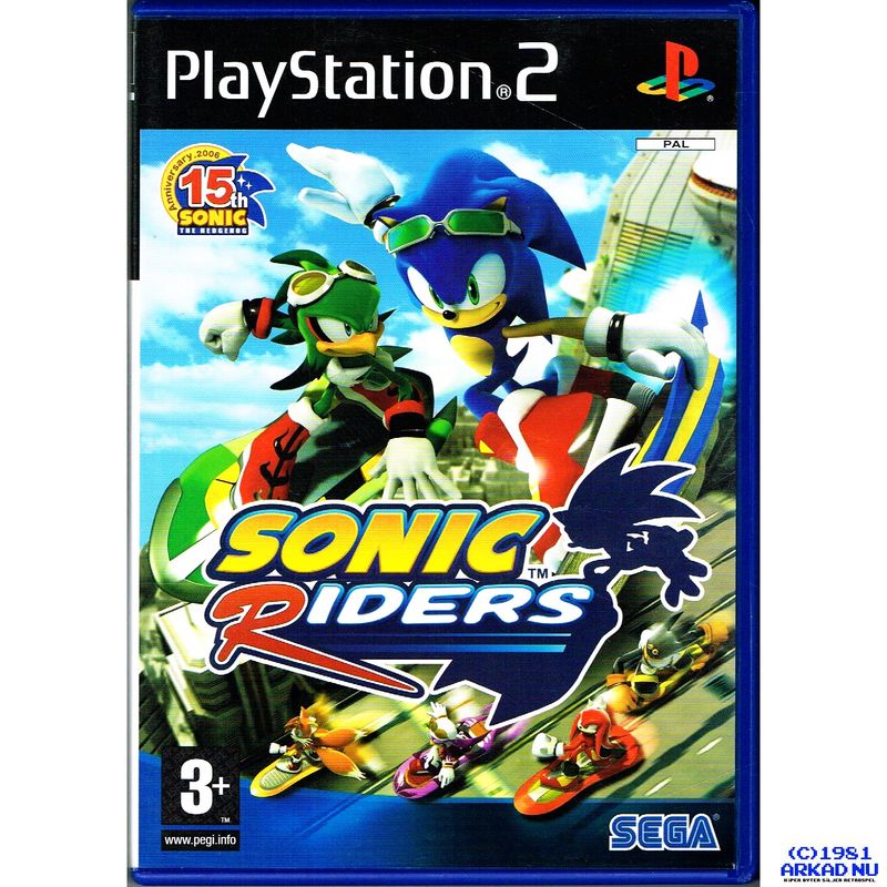 SONIC RIDERS PS2