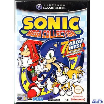 SONIC MEGA COLLECTION GAMECUBE