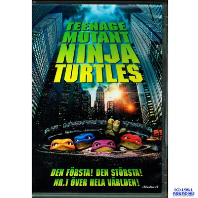 TEENAGE MUTANT NINJA TURTLES ORIGINALFILMEN DVD STUDIO S