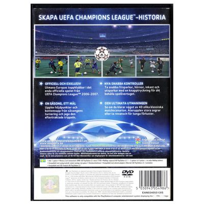 UEFA CHAMPIONS LEAGUE 2006-2007 PS2