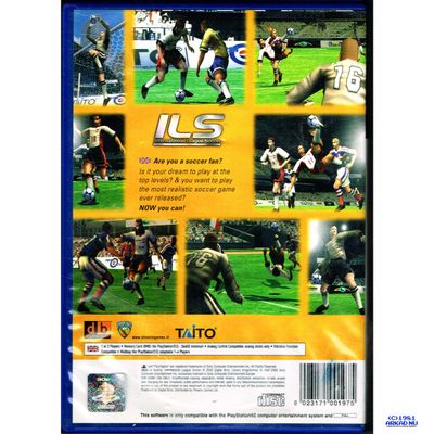 ILS INTERNATIONAL LEAGUE SOCCER  PS2