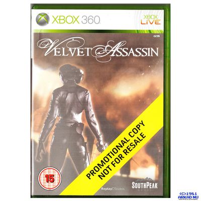 VELVET ASSASSIN XBOX 360 PROMO