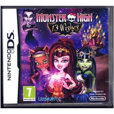 MONSTER HIGH 13 WISHES DS