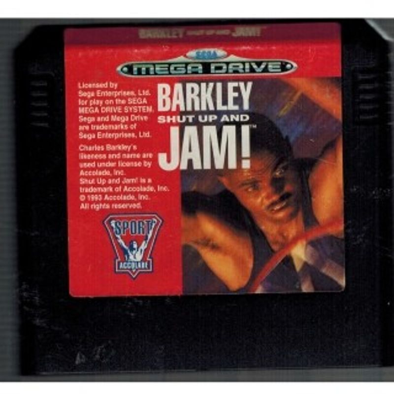 BARKLEY SHUT UP AND JAM MEGADRIVE