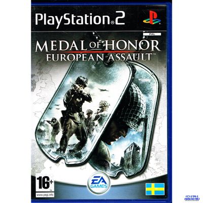 MEDAL OF HONOR EUROPEAN ASSAULT PS2