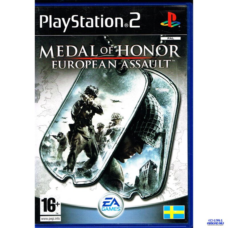 MEDAL OF HONOR EUROPEAN ASSAULT PS2