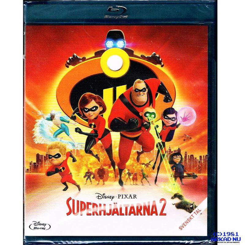 SUPERHJÄLTARNA 2 BLU-RAY