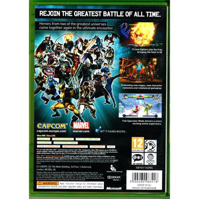 ULTIMATE MARVEL VS CAPCOM 3 XBOX 360