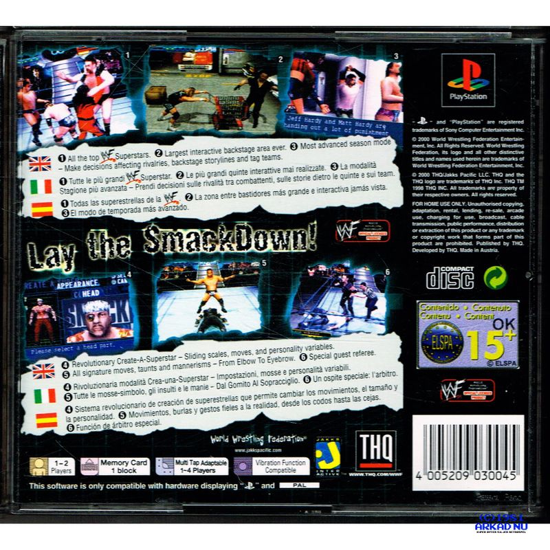 WWF SMACKDOWN PS1