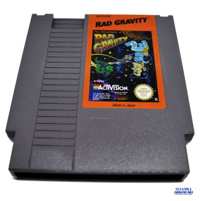 THE ADVENTURE OF RAD GRAVITY NES