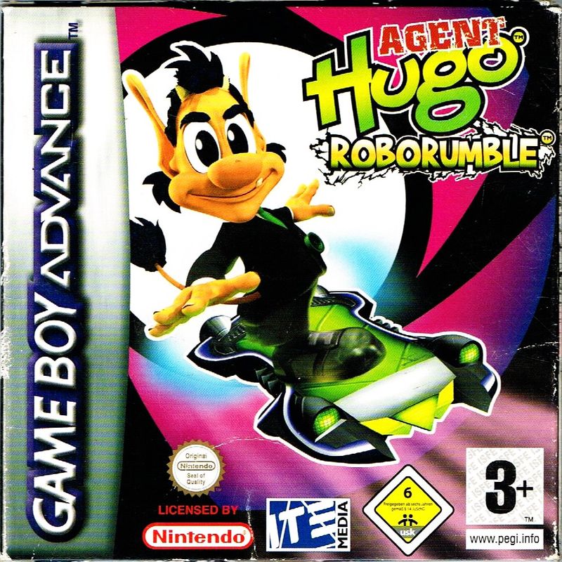 AGENT HUGO ROBORUMBLE GAMEBOY ADVANCE