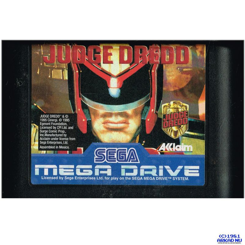 JUDGE DREDD MEGADRIVE