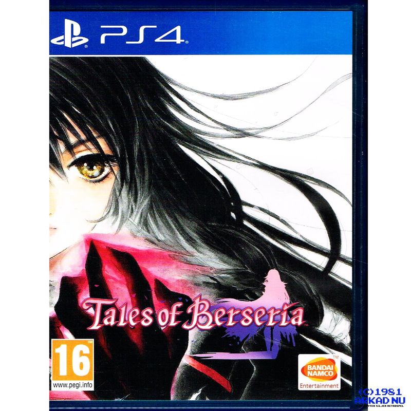 TALES OF BERSERIA PS4