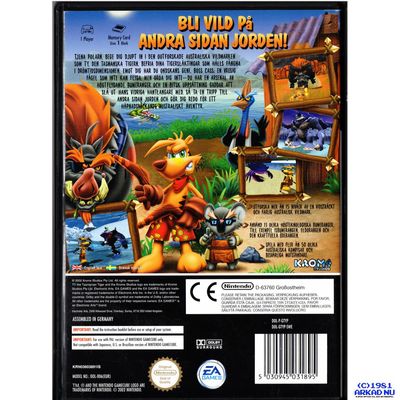 TY THE TASMANIAN TIGER GAMECUBE