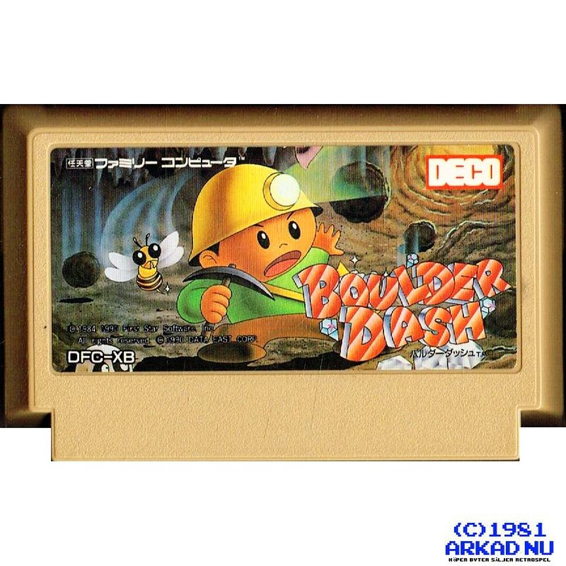 BOULDER DASH FAMICOM