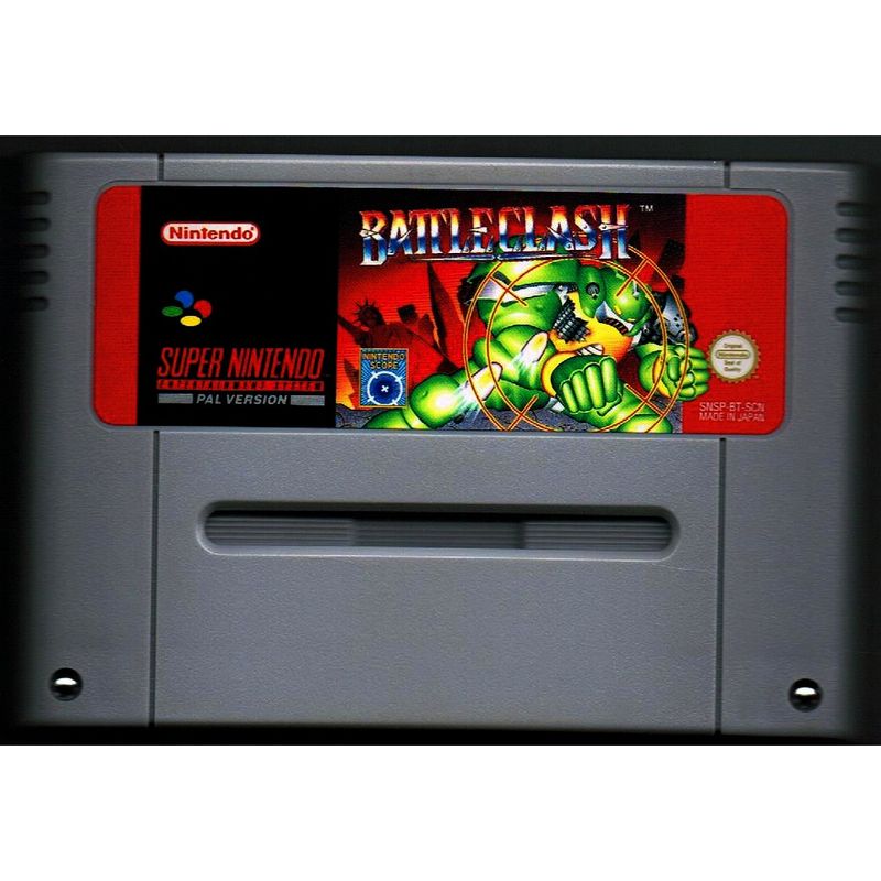 BATTLECLASH SNES SCN