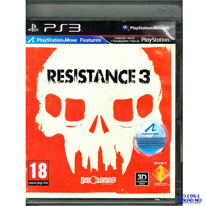 RESISTANCE 3 PS3