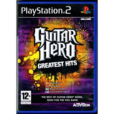 GUITAR HERO GREATEST HITS PS2