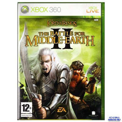 LORD OF THE RINGS BATTLE FOR MIDDLE-EARTH II XBOX 360