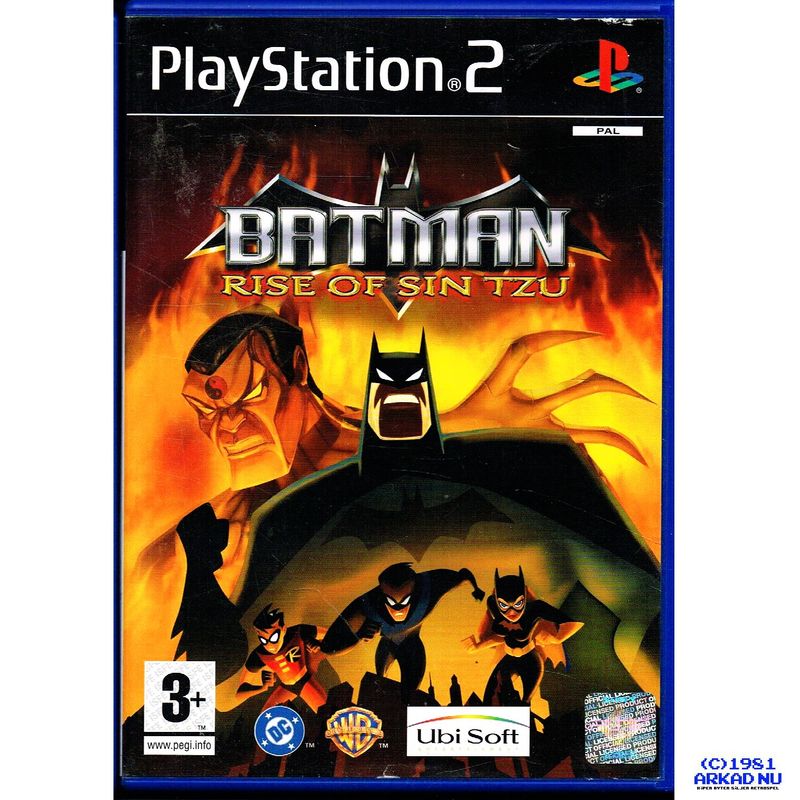 BATMAN RISE OF SIN TZU PS2