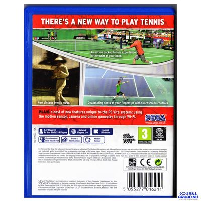 VIRTUA TENNIS 4 WORLD TOUR EDITION PS VITA