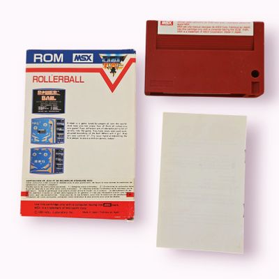 ROLLERBALL MSX CART