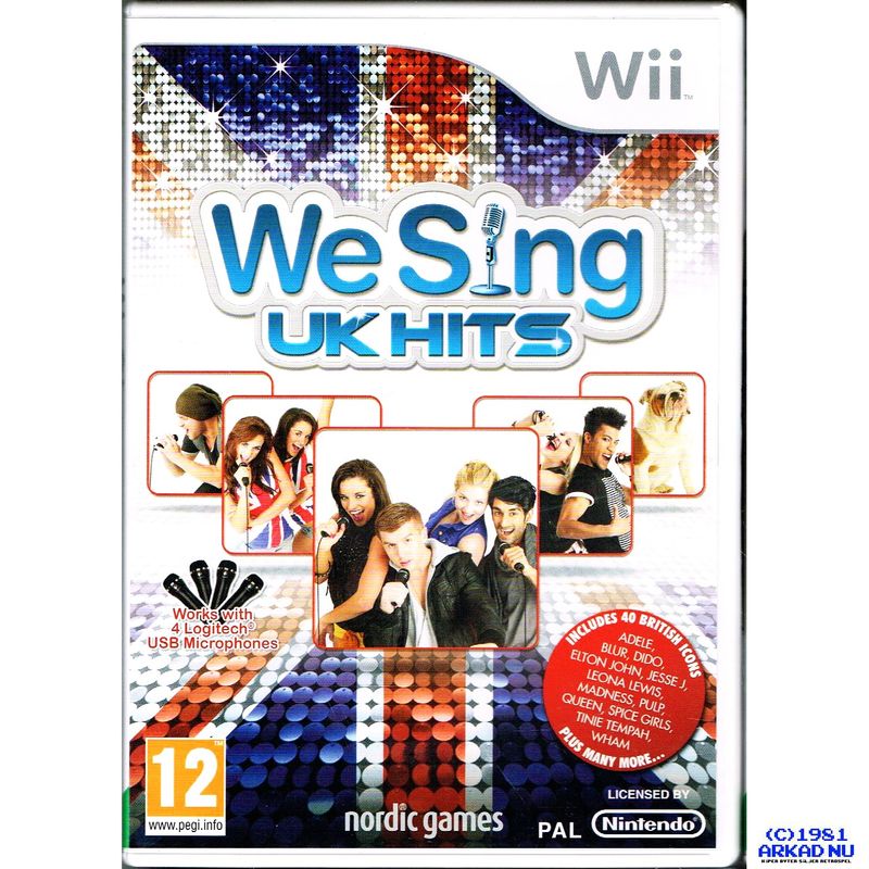 WE SING UK HITS WII