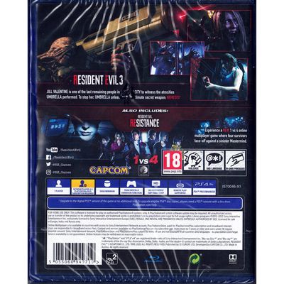 RESIDENT EVIL 3 PS4