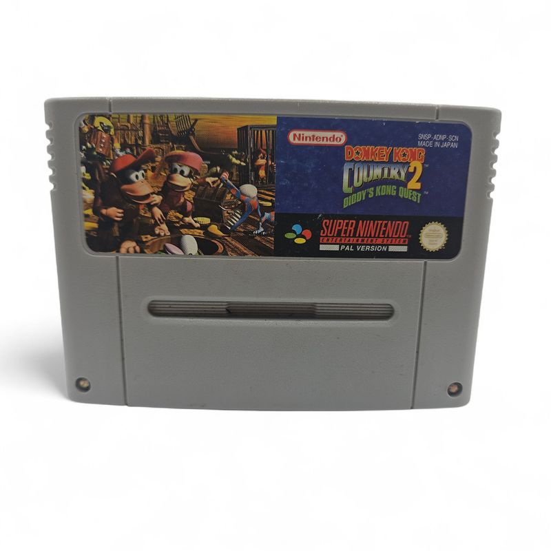 DONKEY KONG COUNTRY 2 SNES SCN NYTT BATTERI
